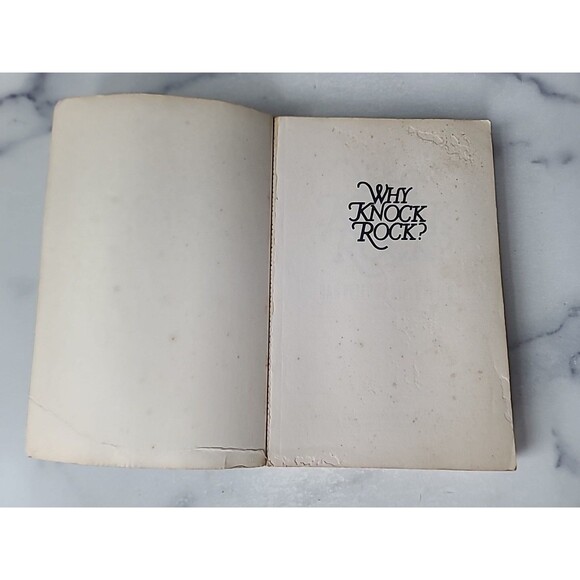 Why Knock Rock? By Dan Peters Steven Peters Paperback - Picture 2 of 10